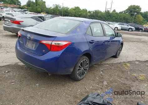 2016 Toyota Corolla S Plus z USA, uszkodzony, nr VIN 2T1BURHE6GC745059